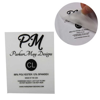 衣類 T シャツのネックタグラベル、プリント、熱転写アイロン接着ラベル